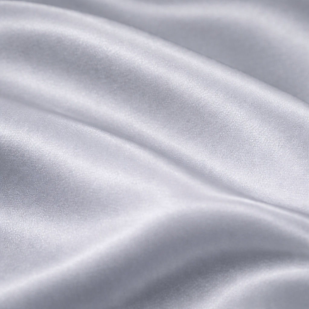 Premium Silk Sleep Mask – Silver Grey